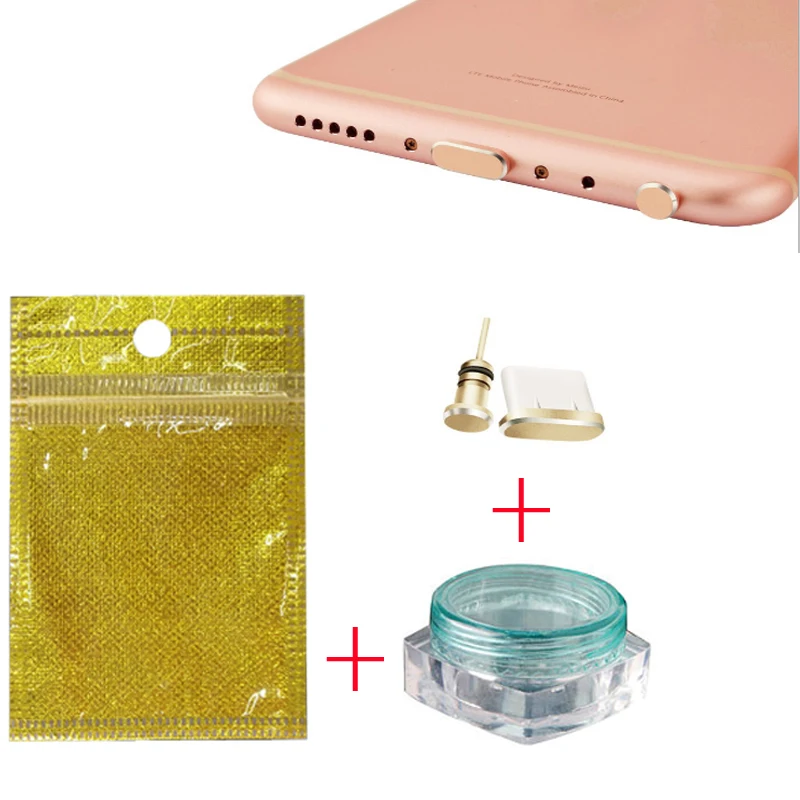 10pcs 3.5mm Earphone Plug and charge port For Type C Dust Headphone Jack Stopper | Мобильные телефоны и аксессуары