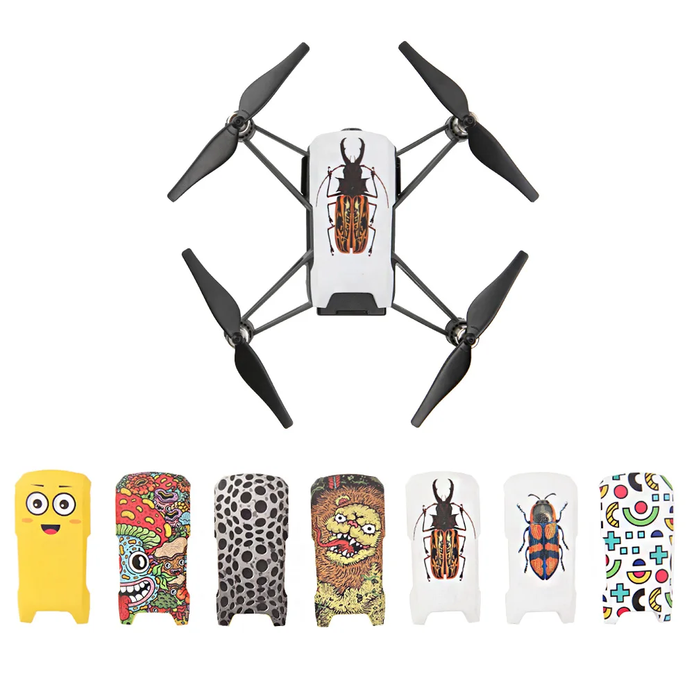 Для DJI tello Дрон верхняя оболочка Дрон чехол рамка верхняя часть Корпус Крышка для DJI TELLO аксессуары запасные части замена