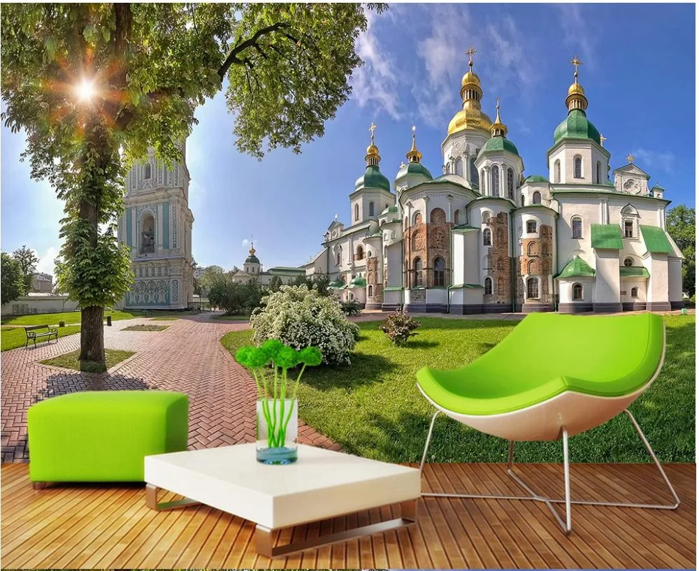 Настенные 3D-обои по индивидуальному заказу модные 3d фрески в европейском стиле с
