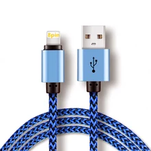 20cm 1m 2m Fast Charging Phone Cord 8-Pin USB Data Sync Charge Cable For iPhone 5 5S 6 6S iPad Air 2 iOS9.3 Charger Line