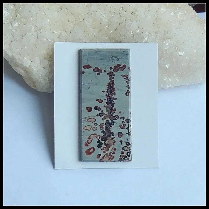 

Popular jewelry,Natural Ocean jasper Natural Stone pendant Beads,38x21x10mm,12.5g