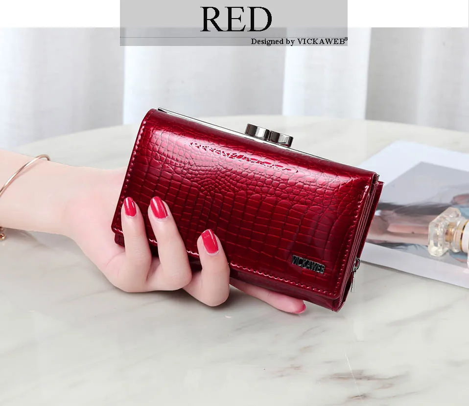 Women Wallet Small Short Genuine Leather Wallet Female Alligator Hasp Coin Purse Women Purses Mini Womens Wallets And Purses-AE2155-006