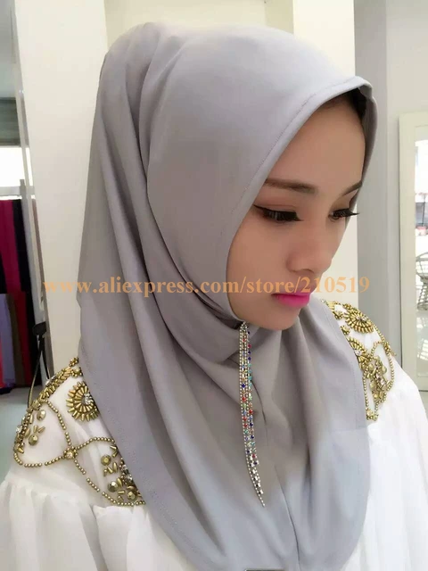 24pcs bag NEW 2019 Muslim Hijab Fashion scarf elegant 