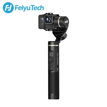 

FeiyuTech G6 Splashproof Handheld Gimbal Feiyu Action Camera Wifi + Bluetooth OLED Screen Elevation Angle for Gopro Hero 6 5 RX0