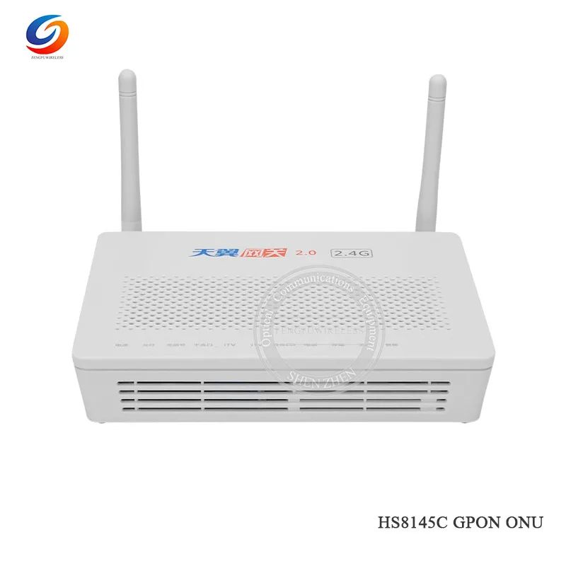 Новинка 2019 оптовая продажа 50 шт HS8145C GPON EPON ONU ONT FTTH 1GE + 3FE 1TEL WIFI HGU роутер модем лучшая