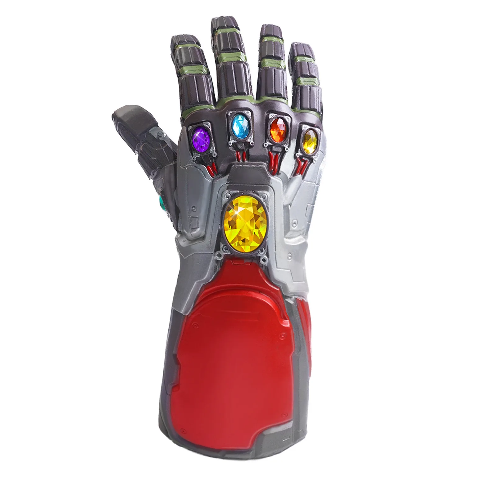 Endgame Железный человек танос Led Infinity Gauntlet костюмы для косплея Бесконечность камни Led перчатка с крагами я Железный человек