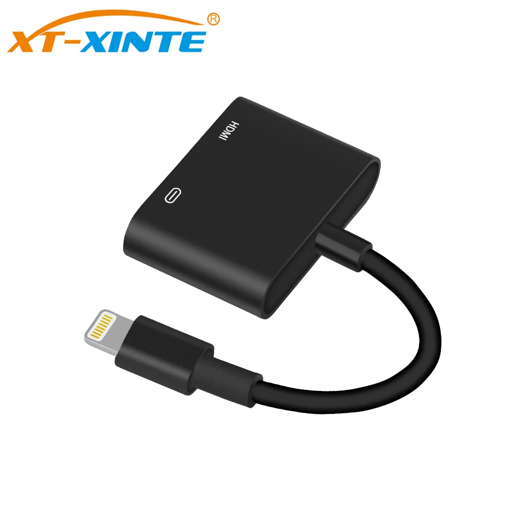 AV HDMI HDTV TV цифровой кабель адаптер для iPhone 6 7 plus аудио видео конвертировать 8 X iPad |