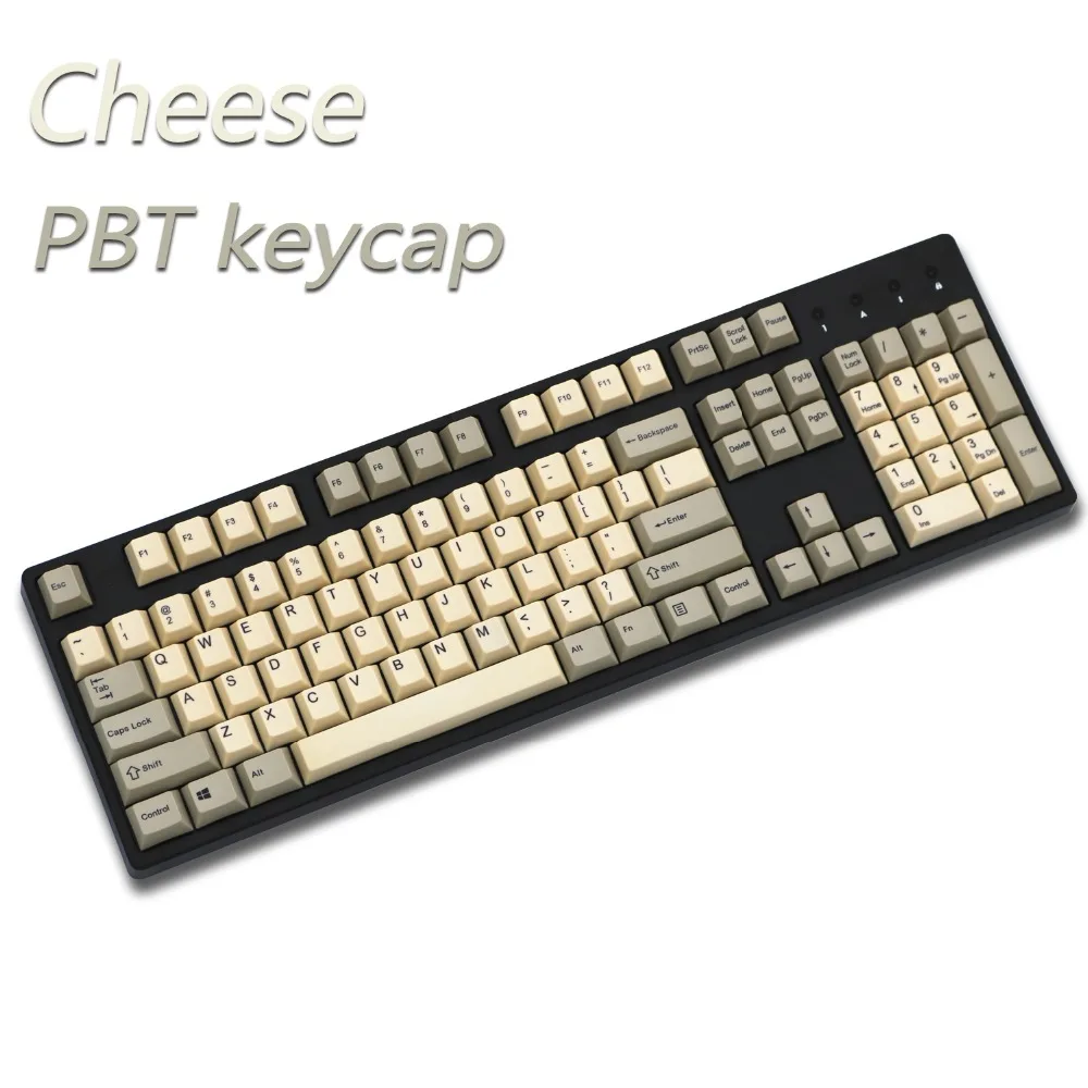 

Cheese keycap 108/155 keys PBT Cherry Profile Dye-Sublimated MX Switch For Mechanical keyboard keycap Sell only keycap