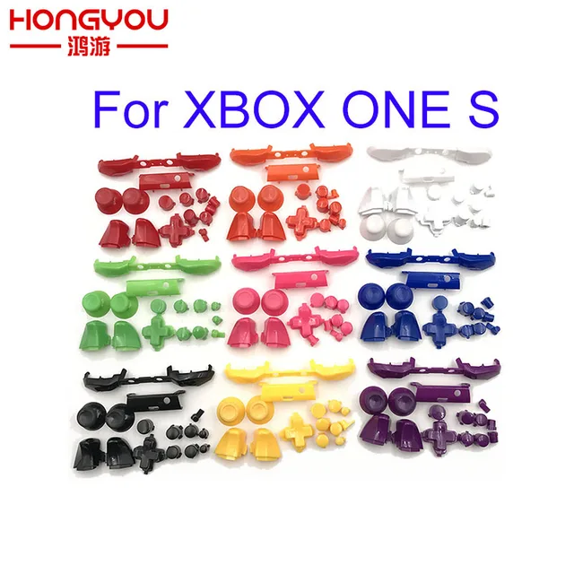 Best Price 30set Plastic RB LB Bumper RT LT Trigger Buttons Mod Kit For Microsoft Xbox One S Slim Controller Analog Stick Dpad Best Price 30set Plastic RB LB Bumper RT LT Trigger Buttons Mod Kit For Microsoft Xbox One S Slim Controller Analog Stick Dpad