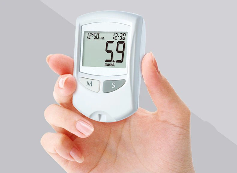 Бытовой здоровье и гигиена глюкозы метров обнаружения диабетиков тела тест глицурез монитор глюкометр крови диагностический инструмент