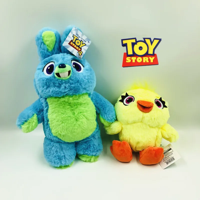 

2019 High quality Toy Story 4 Bunny Ducky Woody Buzz Lightyear Doll Soft Stuffed Plush Doll Toys for children Birthday Christmas