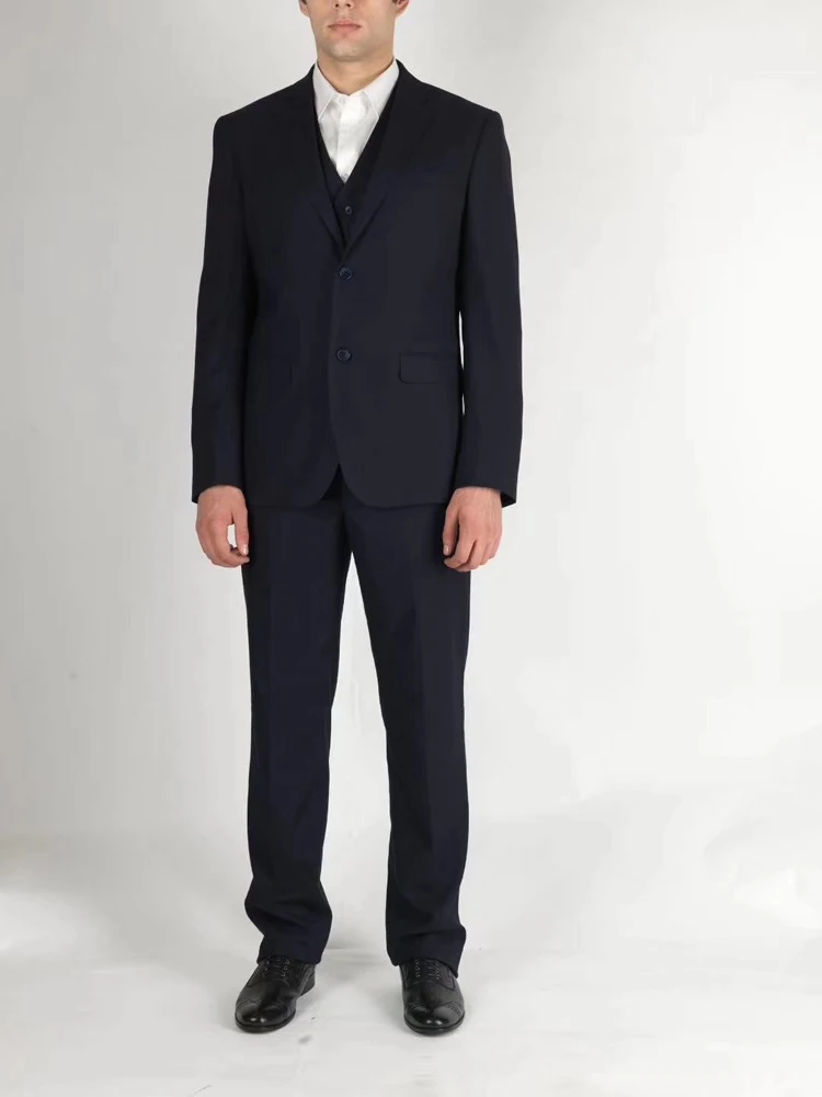 

TACE&SHARK BILLIONAIRE suit set men 2018 new arrival commerce comfort high fabric gentleman coat vest trouser set free shipping