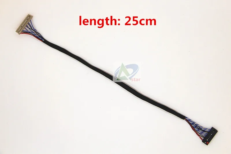 Кабель платы драйвера DF14 20pin solo 8 lvds 1 канал битный с ЖК экраном 10 4 16 дюймов|cable
