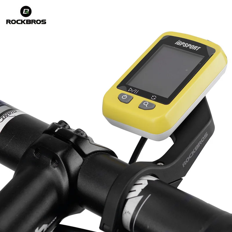 

ROCKBROS Bicycle Computer Holder 31.8 mm GPS Road MTB Mountain Bike Handlebar Extended Bracket Mount Out Front Bike Accessories