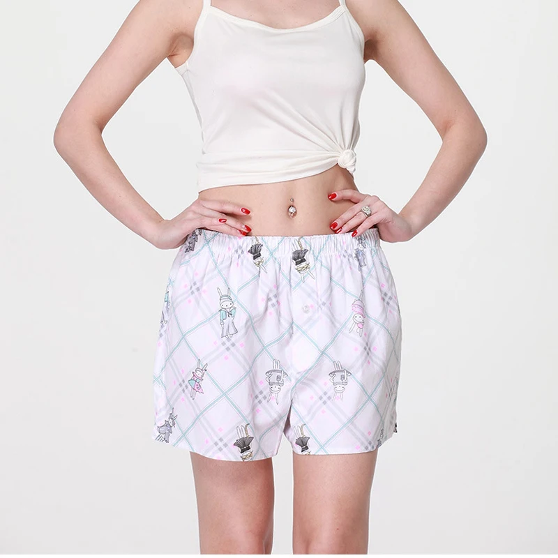 1 Piece Printed Arrow Pants Couples Short Boxers Underwear Cotton Loose