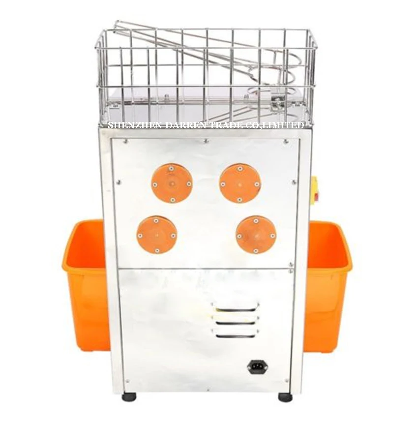 Автоматическая соковыжималка для апельсинов/электрическая соковыжималка для цитрусовых из нержавеющей стали/Коммерческая соковыжималка для апельсинового сока 110 В или 220 В