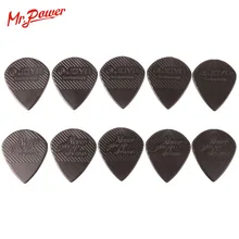 JOYO Нескользящие черные медиаторы для электроакустической гитары Бас фолк 1,4 пластик сталь материал анти износ долговечность 11