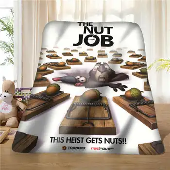

Custom the-nut-job (1) Blanket Soft Fleece DIY Your Picture Decoration Bedroom Sofa Multi Size#929-02-001-52
