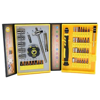 

Retail 47 in 1 Professional Screwdriver Set Magnetic Screwdriver bit Auto and Homeowner's Tool Kit for Phones,Computer,Watch