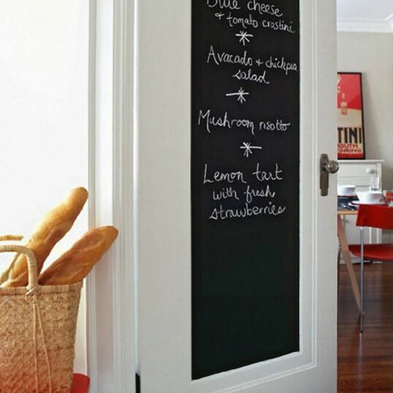 

DIY Chalk Board Blackboard Stickers Removable Draw Decor Art Chalkboard Wall Sticker For Kids Rooms