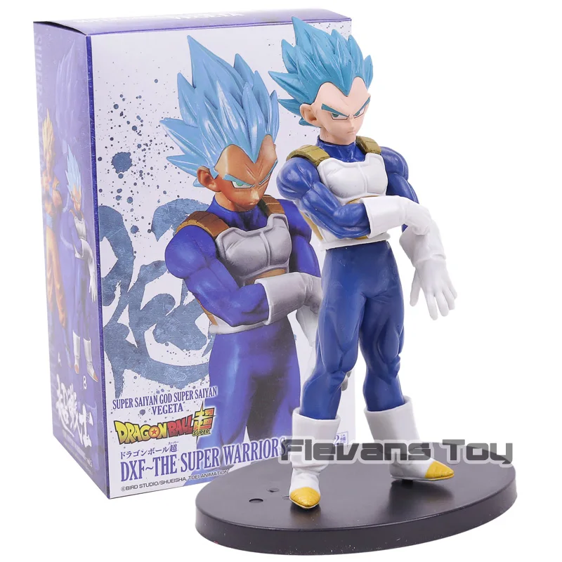 Японское аниме «Dragon Ball SUPER» Banpresto DXF SUPER WARRIORS vol.5 Коллекционная Фигурка-супер сайян Бог СС Вегета