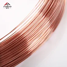 FUMAO 1 м Диаметр 0,2/0,3/0,4/0,5/0,6/0,8/1/1,2/1,5/1,8/2/2,5/3 мм медная проволока T2 Медь красная медная проволока неизолированный провод 99.90