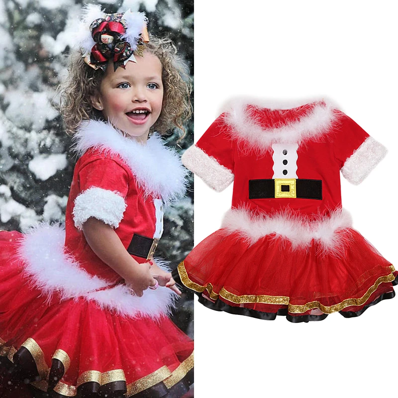 

Toddler Girls Clothing Set 2018 Summer Kid Girls Clothes T-shirt+Skirts Christmas Outfits Children Clothing For Girl Casual Suit