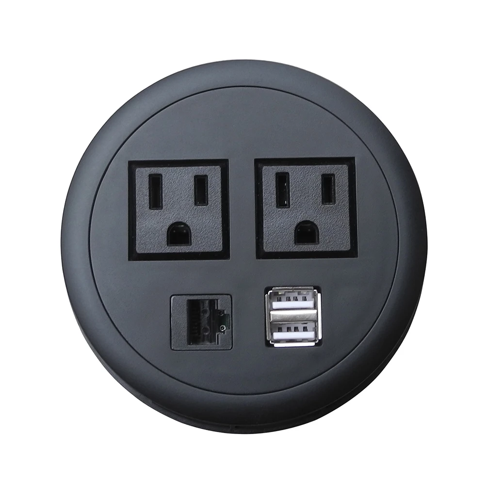 Buy Desktop Power Grommet Hub Power Data Hub Tap