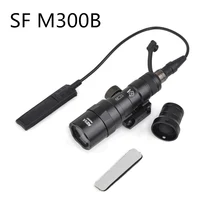 SEIGNEER страйкбол M300B мини-разведчик светильник светодиодный фонарик для оружия Softair винтовка Воздушный пистолет лампа Охотничий Тактический светильник s EX358
