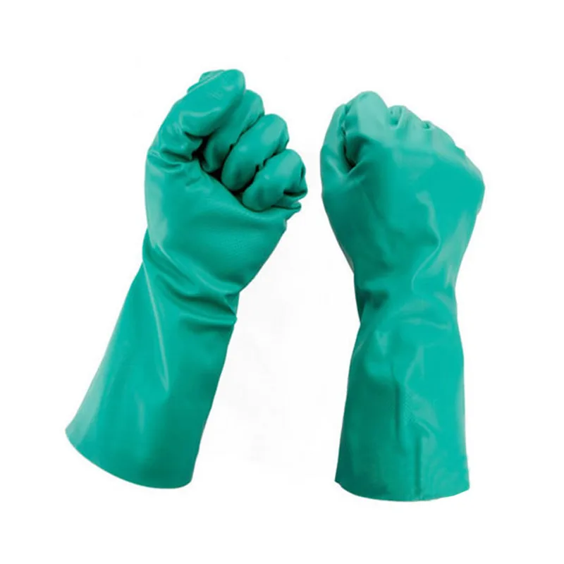 

Towa-278 Working Gloves Nitrile Rubber Solvent-resistant Acid Alkali corrosion-resistant Safety Gloves for Lab Chemical Paint