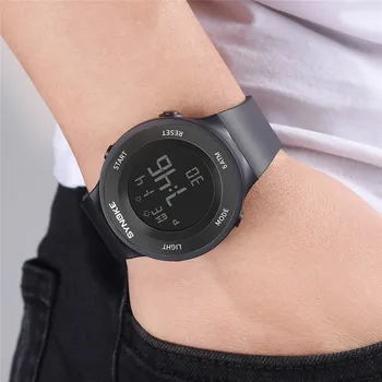 

2019 Sport Watch Women Men Digital Fitness LED Digital Watch Men Watch Alarm 50m Waterproof Sport Watches relogio feminino