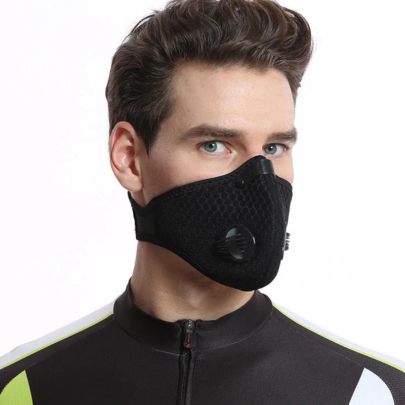 

2018 XINTOWN Cycling Face Mask with Carbon Filter Dustproof and Antipollution Masks for Outdoor Sports Bike