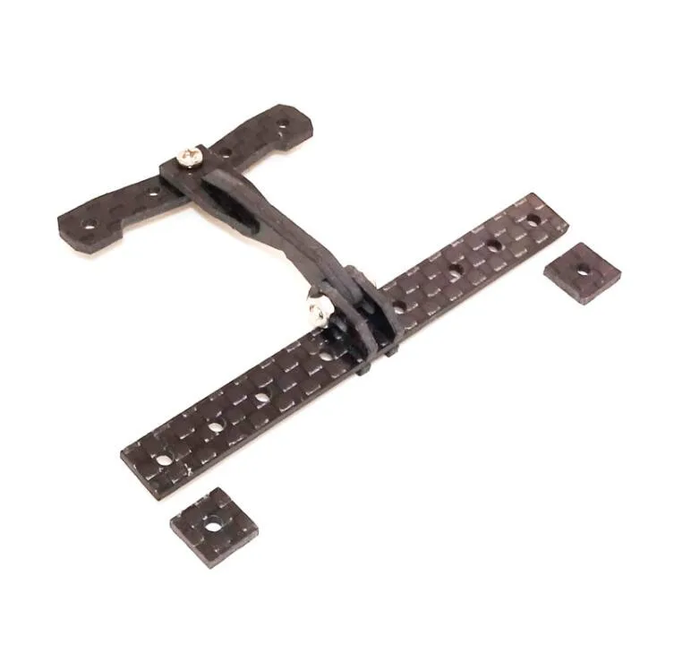 

CNC Rear Lifting Rack Plate Length/Angle Adjustable 15495 Scorpion Tail for 1/32 Scale Tamiya Mini 4WD Racing Car Model Run Back