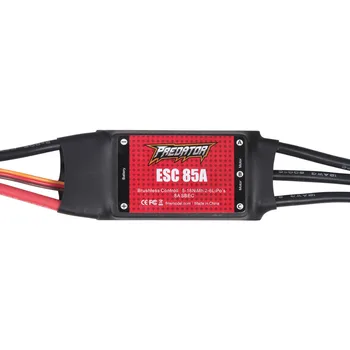 

Predator ESC 85A with 8A SBEC Speed Controller Brushless Support 6S battery for RC Airplane Model Plane Spare Parts