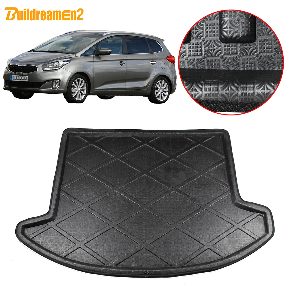 Buildreamen2 автомобильный поднос на 5 сидений для Kia Carens багажника напольный коврик 2006