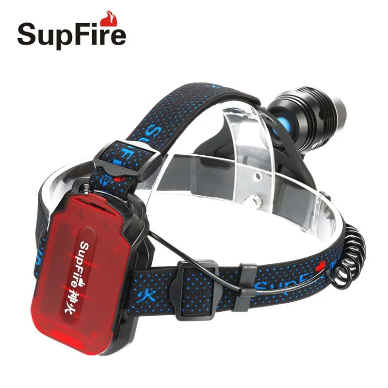 SupFire HL31 налобный фонарь водонепроницаемый CREE XM L2 900 люмен светодиодный фонарик