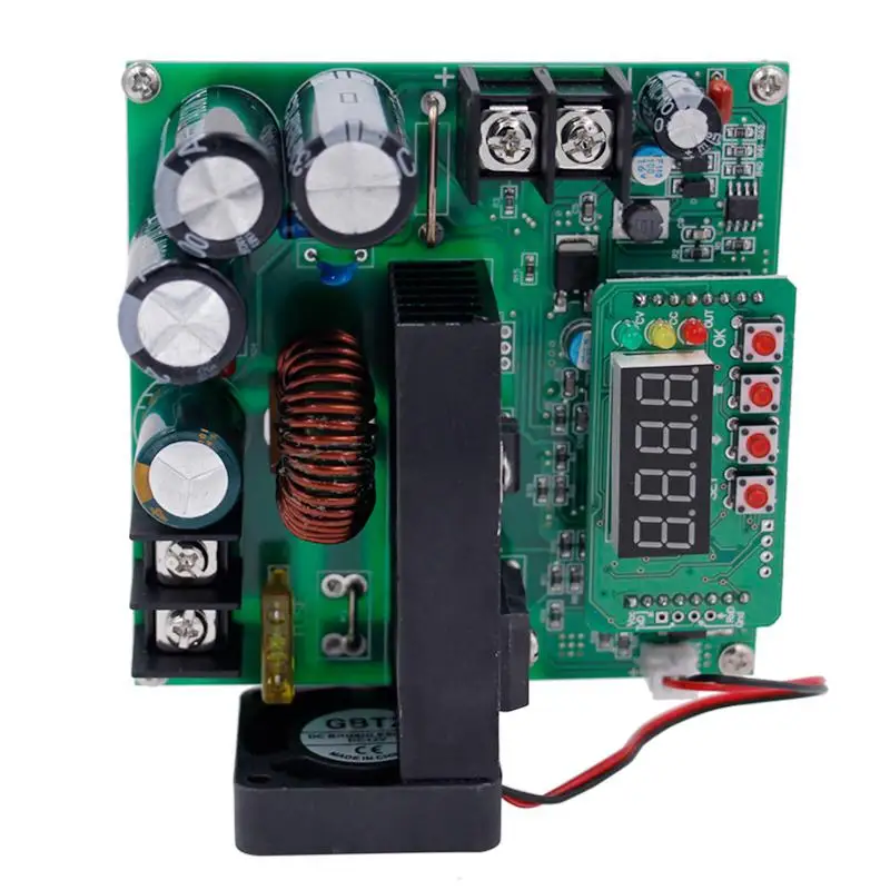 Fonte de Alimentação Módulo Impulso Ajustável Tensão Constante Atual Amperímetro 120v15a Carregador B900w dc 4 B900W DC Módulo Impulso Ajustável Tensão Constante