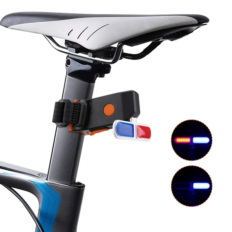 Top Bicycle Tail Light Usb Charging Mountain Bike Lights Night Riding Led Road Bike Riding Lights Lights Equipment Accessories 4