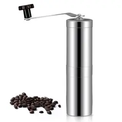 Ручная кофемолка с регулируемым керамическим лезвием, нержавеющая сталь Molinillo Cafe/koffiemolen для кофейных зерен