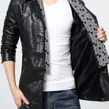 Лидер продаж весна и осень мужской длинный теплый бархат мех животных Мода Cultivate One's Morality куртка/M-XXXL