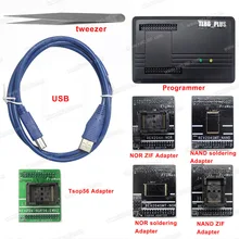 ProMan профессиональное Программирование NAND Flash TL86 PLUS NAND NOR+ адаптер TSOP48+ адаптер TSOP56 высокая скорость программирования