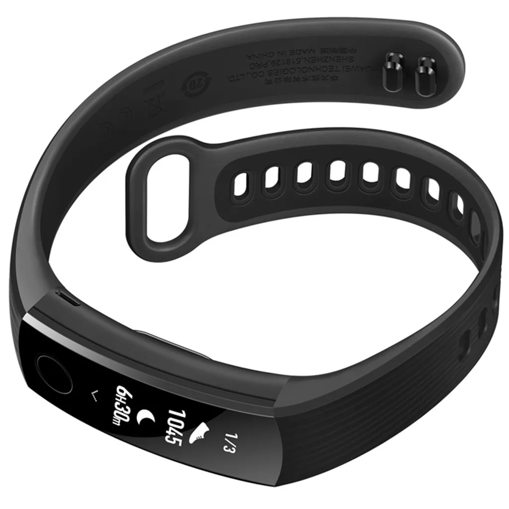 Смарт-браслет huawei Honor Band 3, мониторинг пульса в реальном времени, 50 метров, водонепроницаемый, для плавания, фитнес-трекер# M