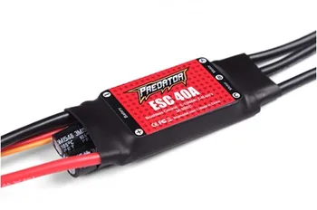 

FMS part Predator 40A Brushless ESC With 3A Switch BEC for RC Model Giant Warbird Airplane