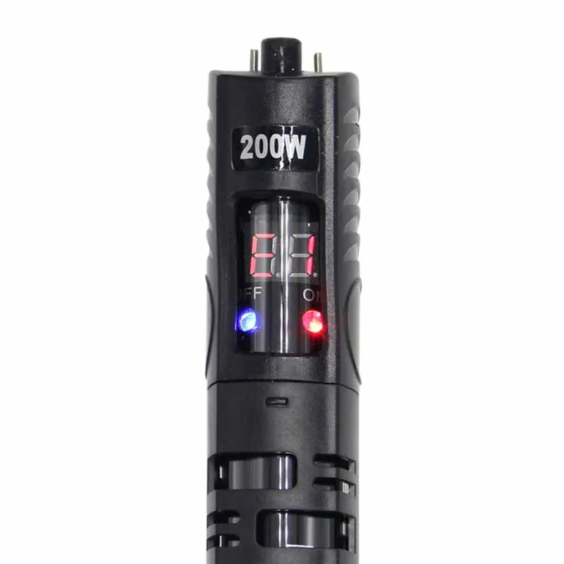 1PCS Aquarium Quartz Electric Heater Turtle Cylinder led Digital