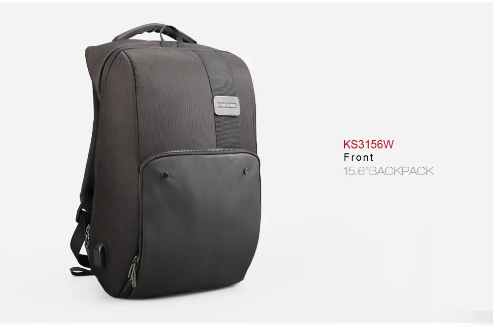 Kingsons мужской рюкзак, водонепроницаемая мужская сумка 17 17,1 дюймов, рюкзак для ноутбука, модные школьные ранцы для мальчиков