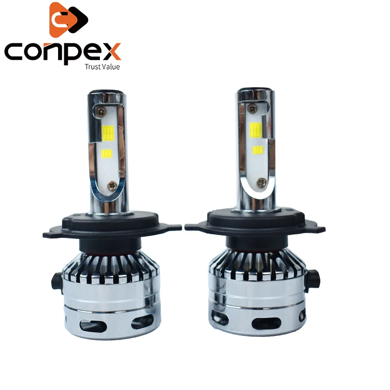 

2pcs Car Headlight Bulbs LED 6500K 12V 2.5A H1 LED high temperature resistant chip Two-sided LED lamp beads signal lamp Lights
