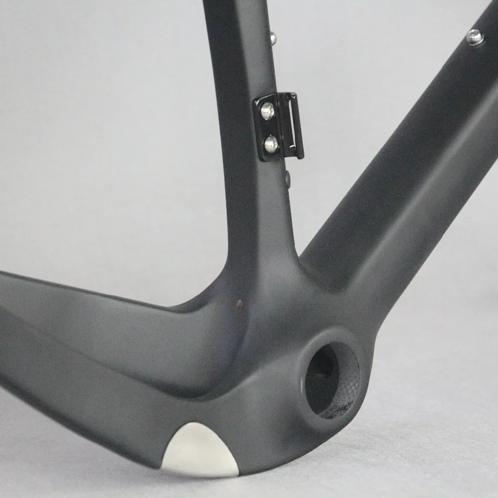 Карбоновая велосипедная Рама GR030 с плоским креплением, дисковые тормозные рамы, принимаются под заказ, дизайн краски