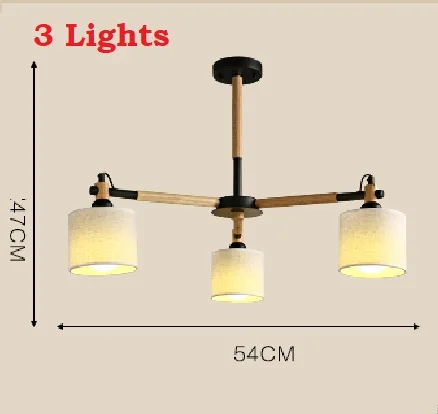 Современный светодиодный светильник-люстра s лампа для гостиной люстра светильник ing подвесной потолочный светильник современный деревянный светильник