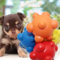 Pet Dog Fun Orbiting Molars твердая игрушка мяч резиновый нерегулярный прыгающий мяч игрушки для собак интерактивные игрушки для собак
