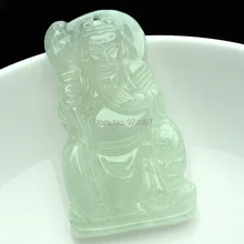Подлинные натуральные нефритовые товары Guan Gong подвески, ожерелья для мужчин боевого Бог богатства нефрит с фабрики товары для рук